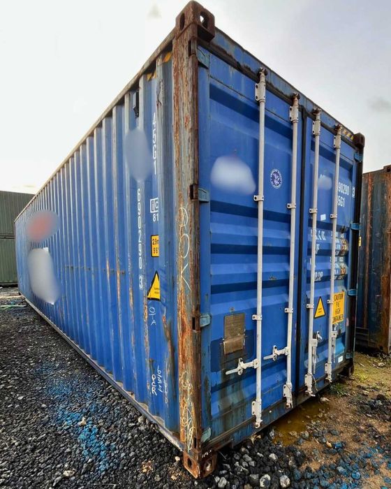 Contentor Marítimo 12 Metros Altura Extra (40 pés HC)