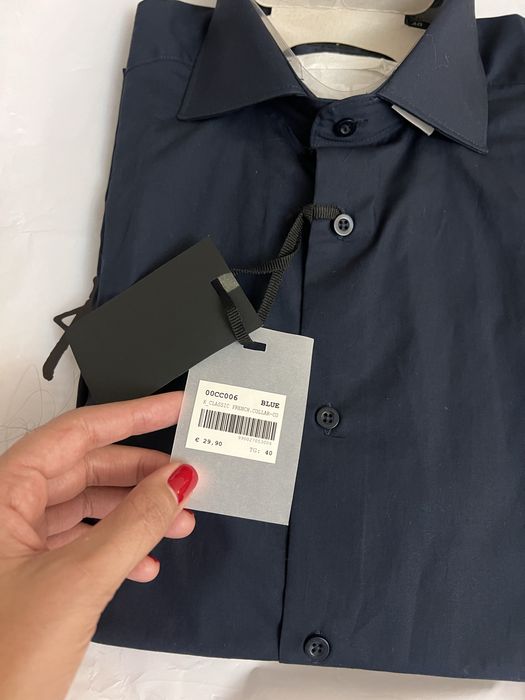 Итальянская рубашка мужская с биркой