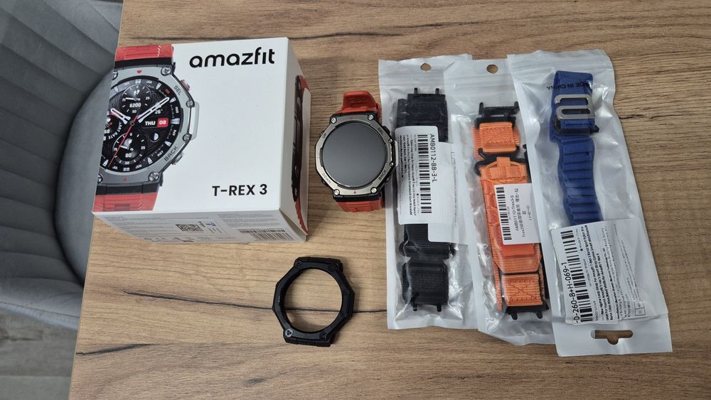 Amazfit T-Rex 3  + akcesoria