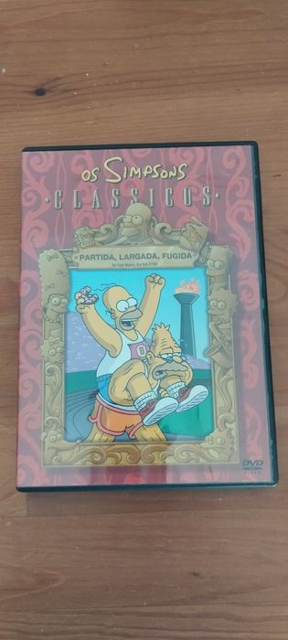 Séries em dvd Os Simpsons Black Adder São Miguel