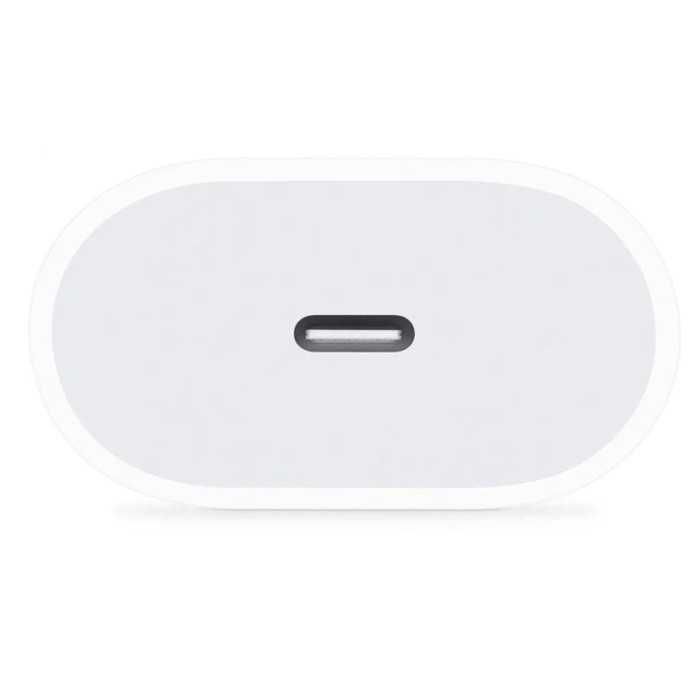 Мережевий зарядний пристрій 20W USB-C швидка зарядка для iPhone, iPad, AirPods, Sumsung, адаптер, блок живлення