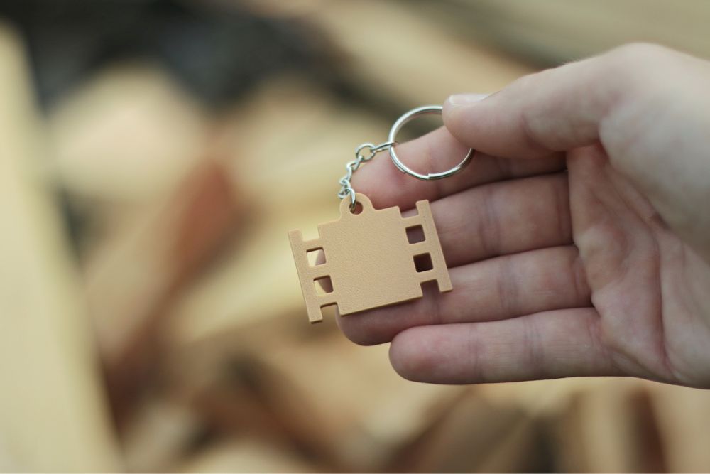 Porta chave pelicula filme 35mm