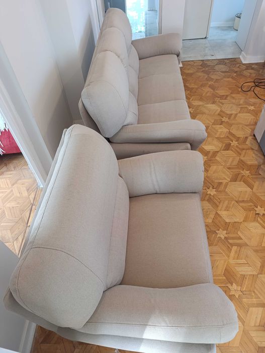 Komplet Wypoczynkowy Sofa+Fotel#Idealny*