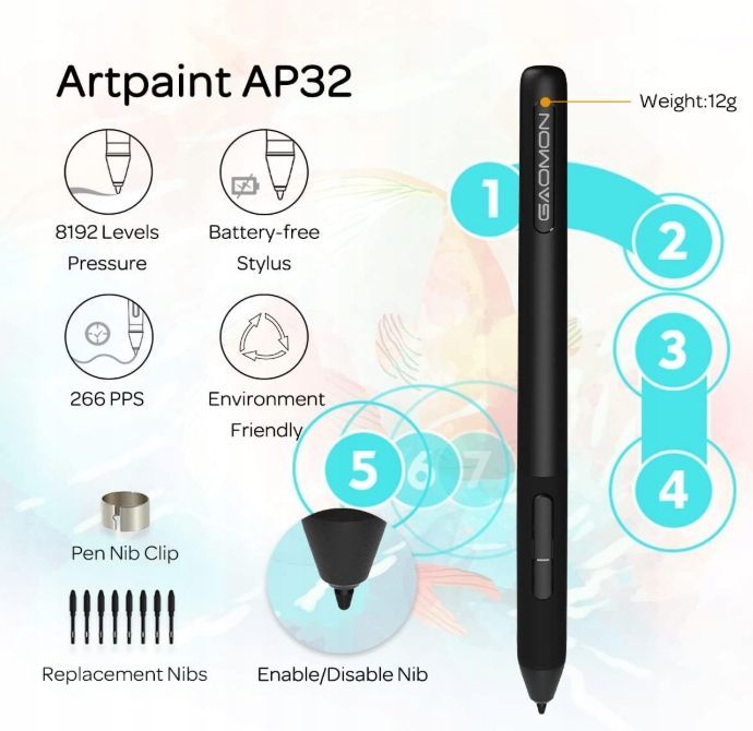 Tablet Graficzny Gaomon S620