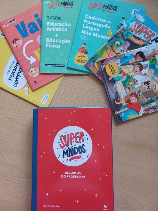 Supermiúdos  1.º ano ( versão professor)