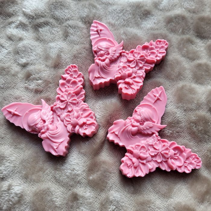 Mydełko- Anioł w motylku