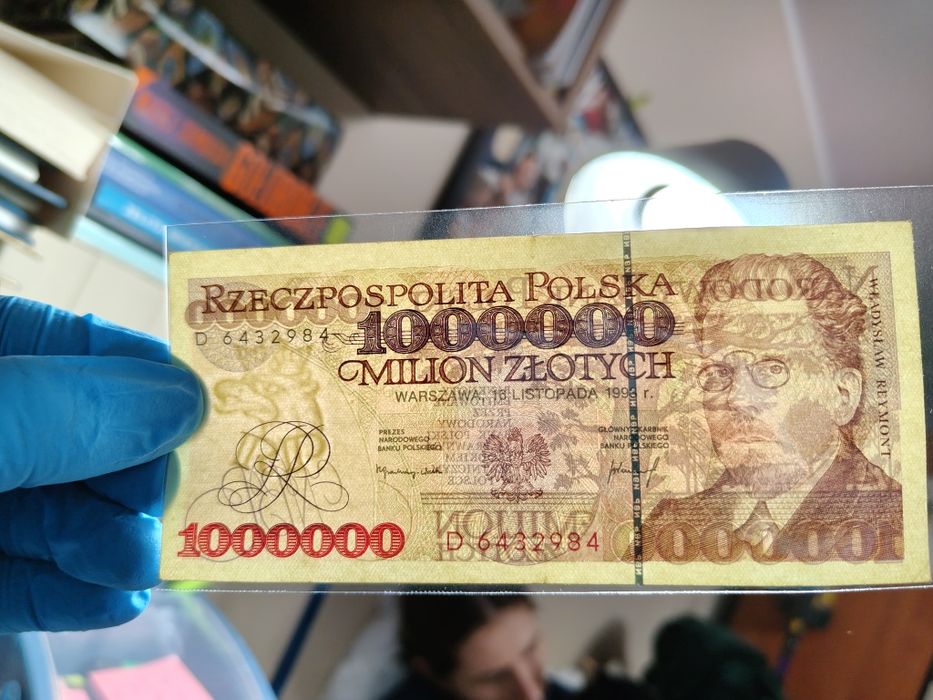 Banknot 1 milion 1993