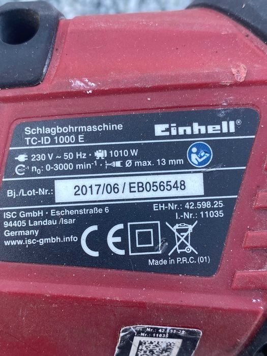 Wiertarka udarowa 1010W TH-ID 1000 E