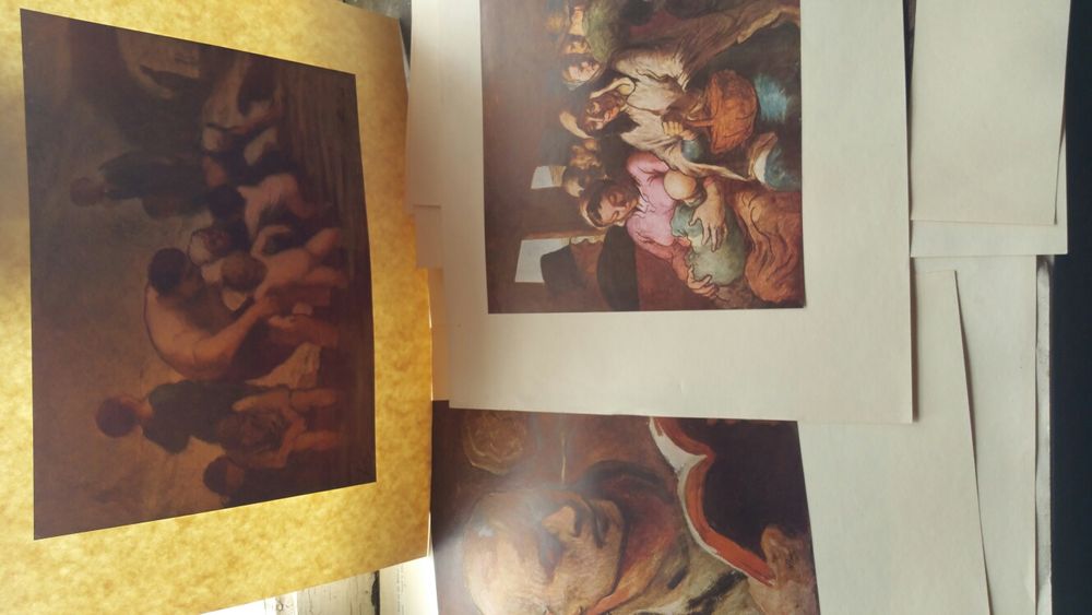 Honore Daumier Prints , reproduções muito antigos