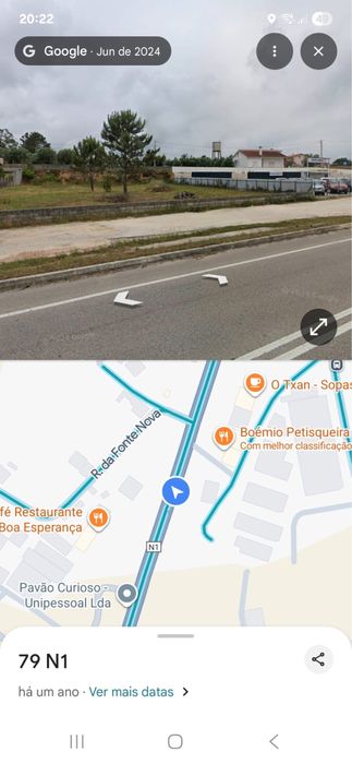 Terreno urbano com bons acessos nas Meirinhas