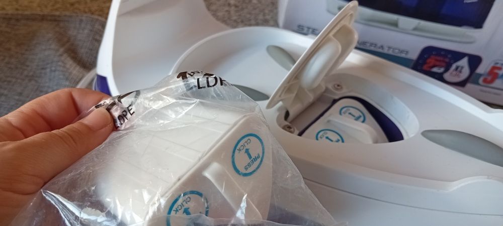Ferro engomar com caldeira Tefal
