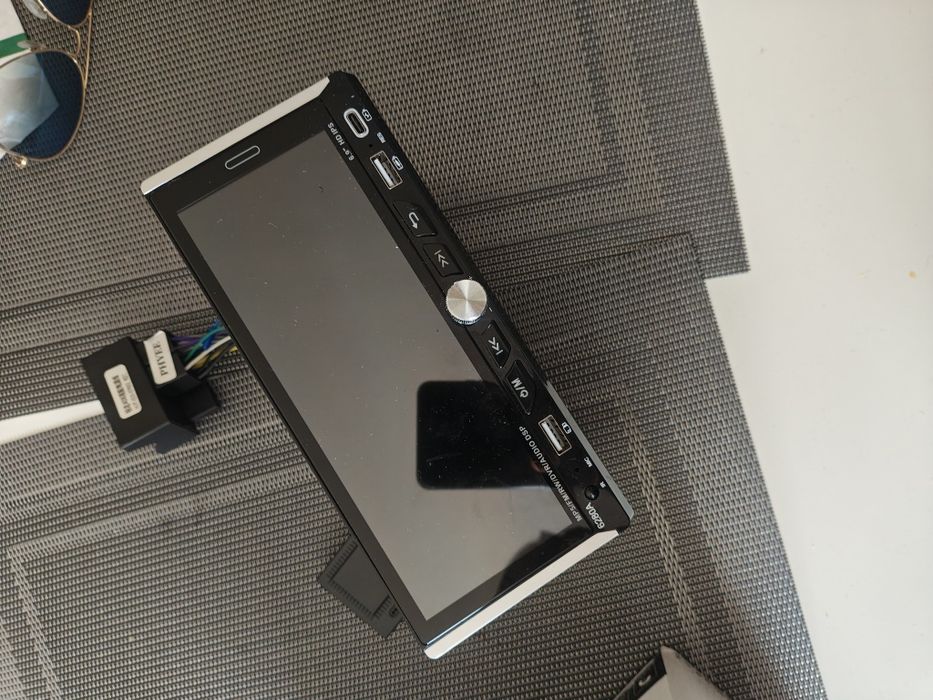 Multimida 1 din car play, android auto, espelhamento mirror link