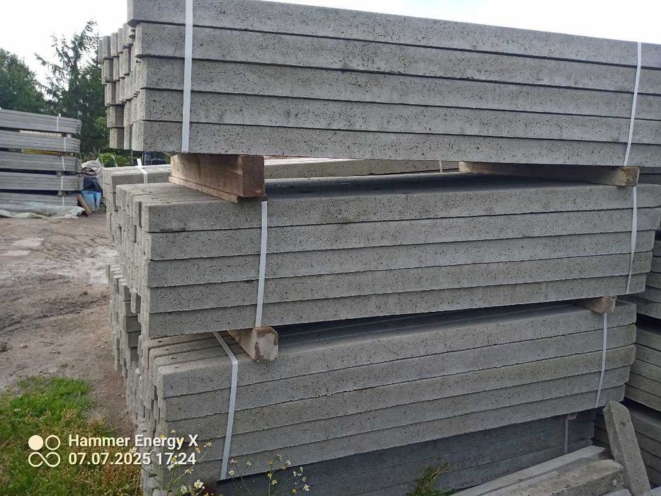 Słupek betonowy 10zł/słupki betonowe/Siatka leśna/Montaż