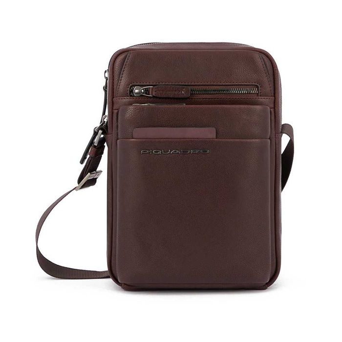 Чоловіча шкіряна сумка Piquadro Paavo Dark Brown CA5937S122TM коричнев