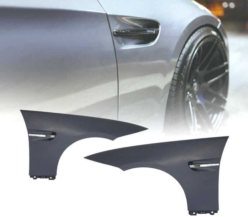 GUARDA LAMAS FRONTAL BMW E92 E93 LOOK M3 + INTERMITENTES LED