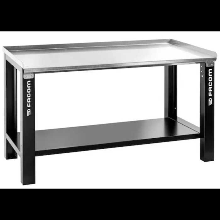 Bancada de trabalho tampo chapa galvanizada 1,5 mt Facom