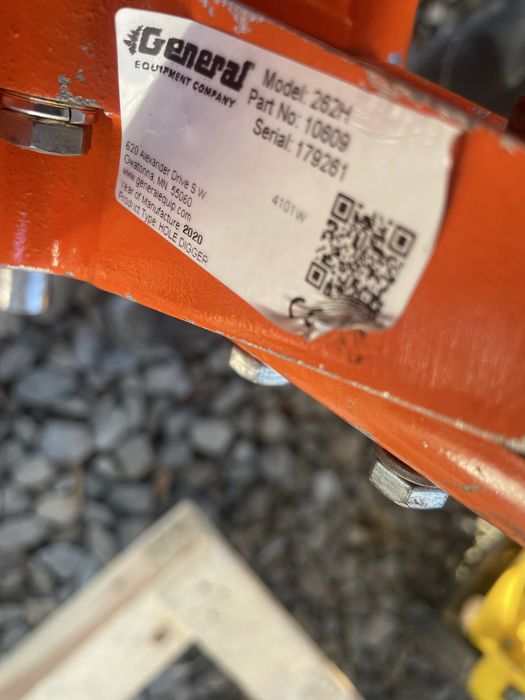 Wiertnica Do Gleby dwuosobowa General 262H jak Nowa 2021r z Norwegii