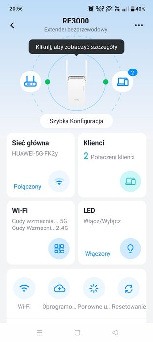 Wzmacniacz Cudy AX 3000