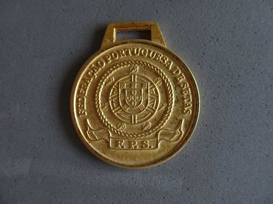 Medalha Federação Portuguesa Setas F. P. S. Campeão Nacional Equipas