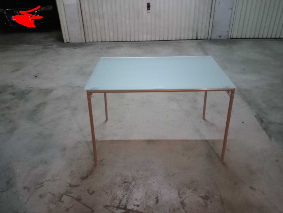 Mesa de Cozinha tampo Vidro