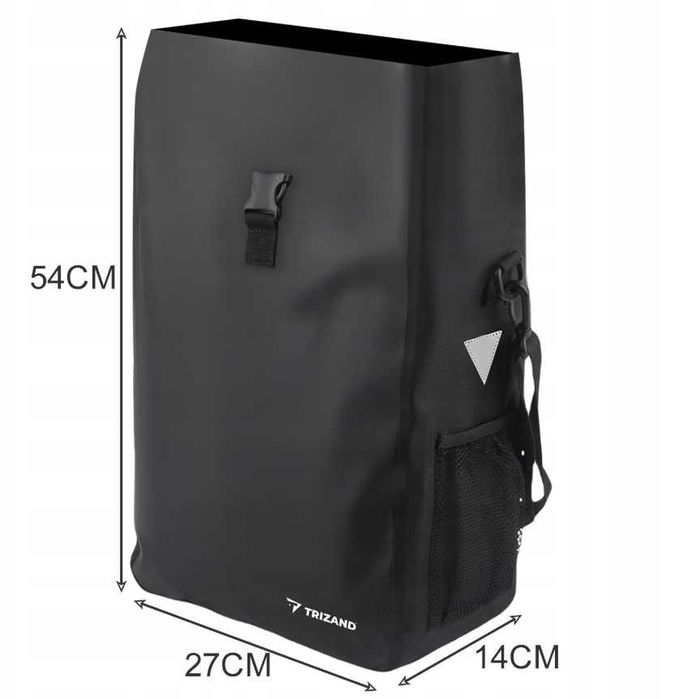 Pojemna torba rowerowa 15L – idealna sakwa na wyprawy