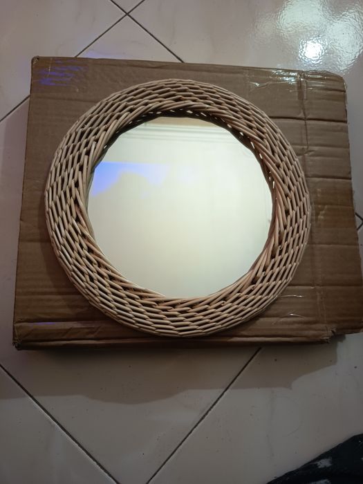 Espelho oval novo! lindo!