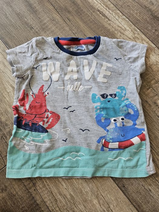 Koszulka dziecięce niemowlęce chłopięca t-shirt 92