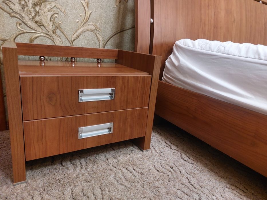 Тумба прикроватная, столик для макияжа MiroMark Белла, 2 шт