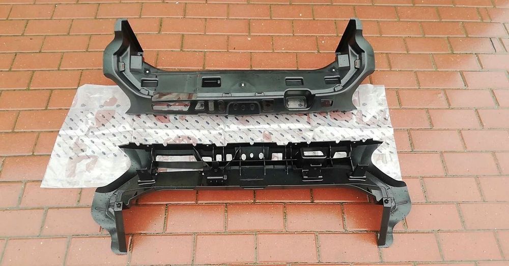 wzmocnienie górne,belka stelaż zderzaka zderzak przód ford courier mk2