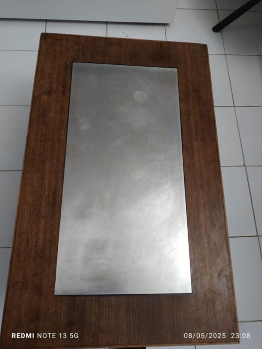 Mesa ótimo estado Inox