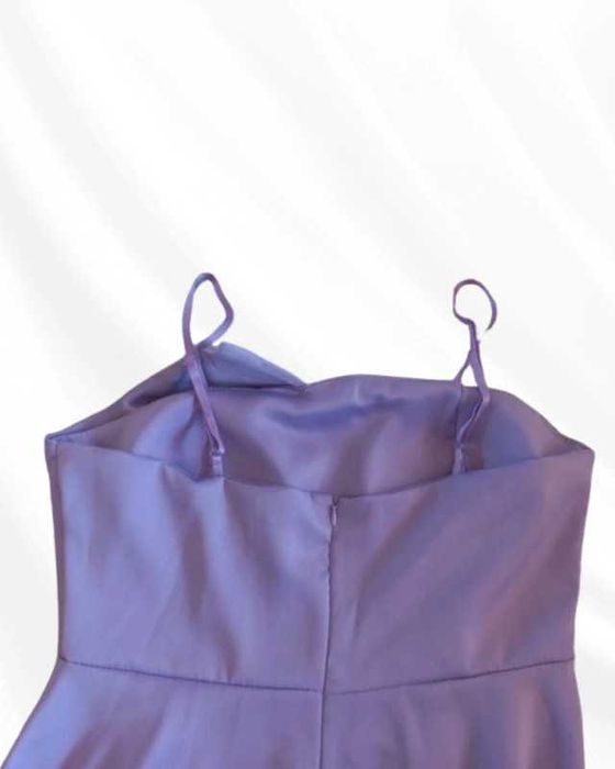 Vestido “Aurora” Lilás - Kiwini XL Novo