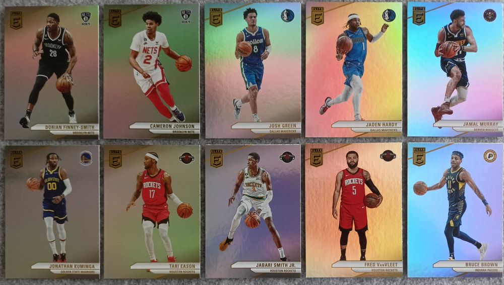 23 karty NBA 2023-24 Elite bez powtórek Edwards Brunson Fox Smith