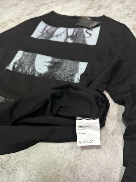 Лонгслив Undercover longsleeve archive opium balenciaga erd balck S-L