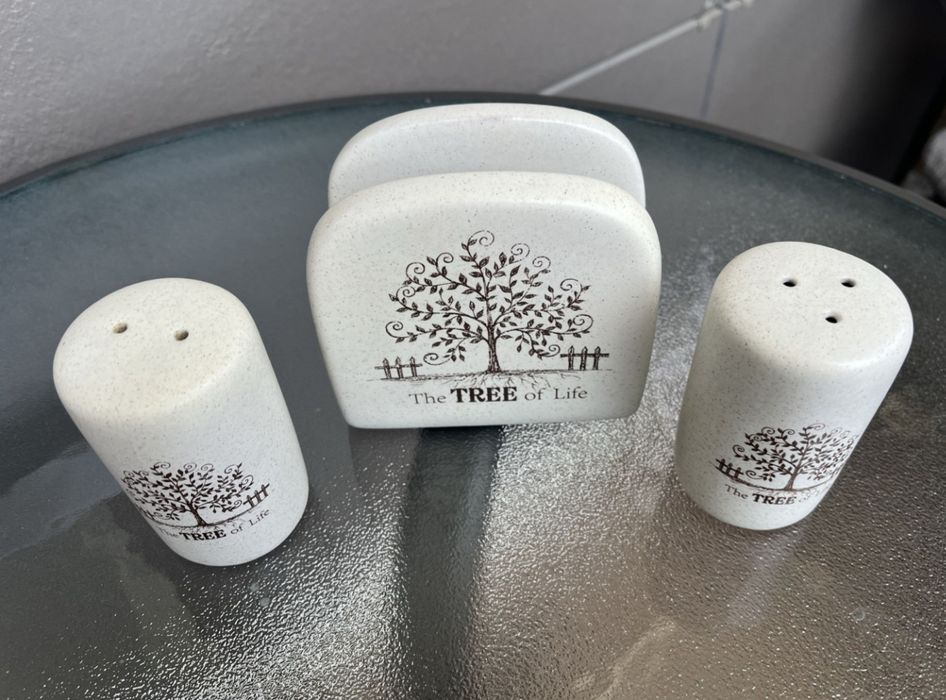 Набор для соли и перца Bella Vita Tree 3 предмета