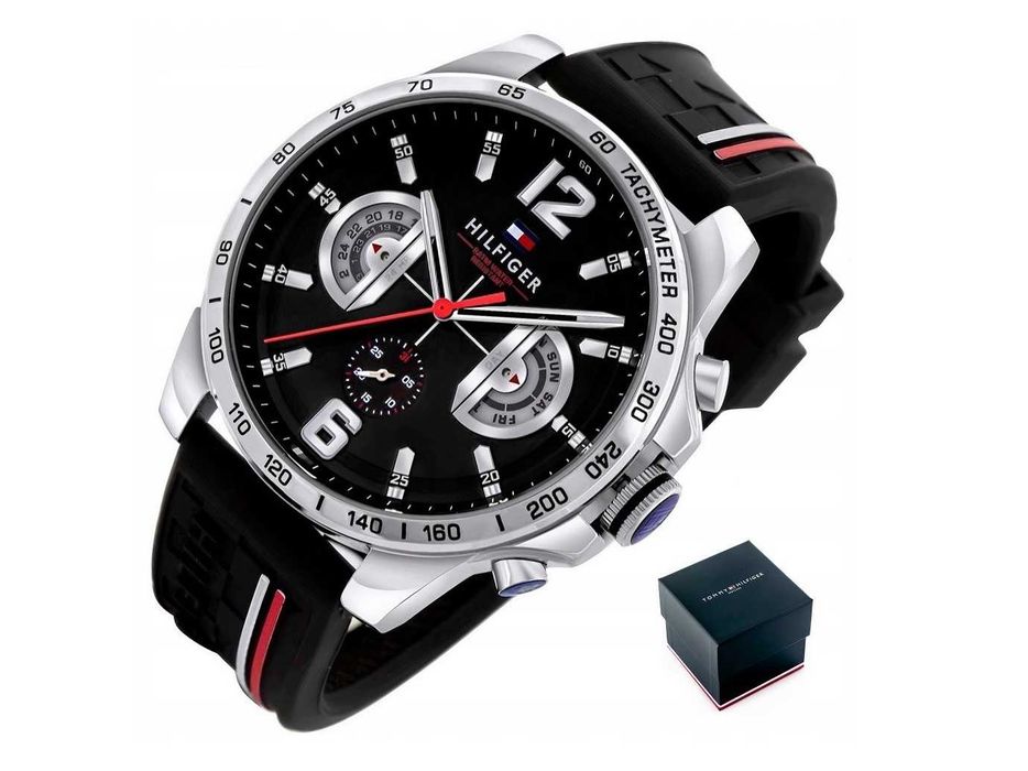 NOWY Zegarek męski TOMMY HILFIGER - wyprzedaż