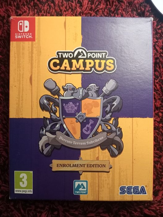 Vendo jogo two point campus enrolement edition switch