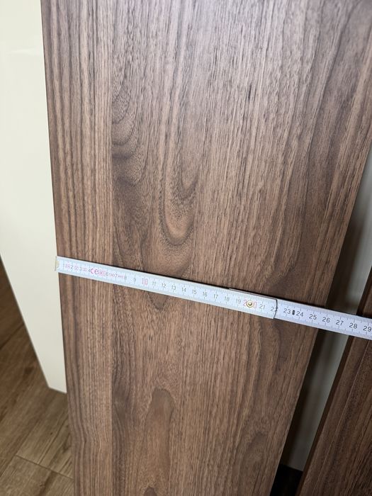 Dodatkowe półki do ikea billy orzech 76x26