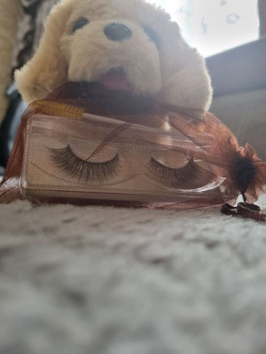 Sztuczne rzęsy na pasku 3D + szczoteczka