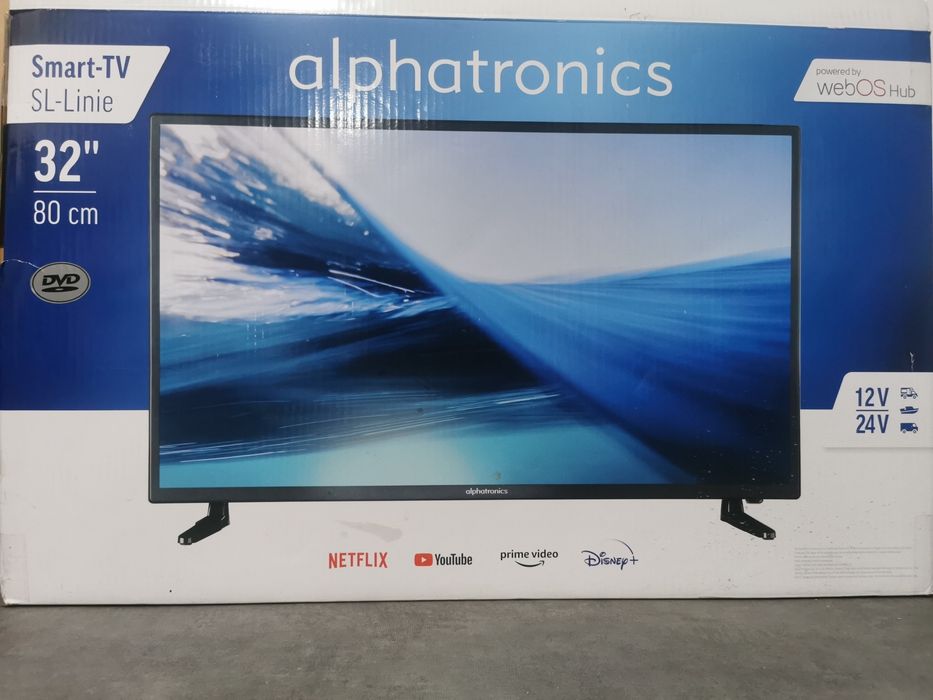 Smart tv 12V-24V alphatronics 32 Call DVD