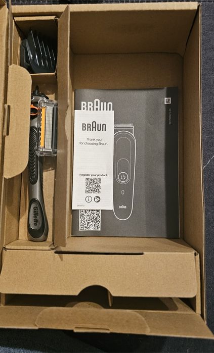 MASZYNKA TRYMER GOLARKA BRAUN 7 MGK7491 + ETUI zestaw do stylizacji