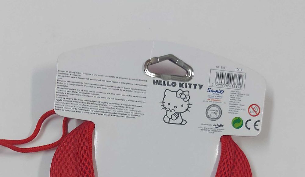 NOVO -Capa Selim de Bicicleta - Hello Kitty