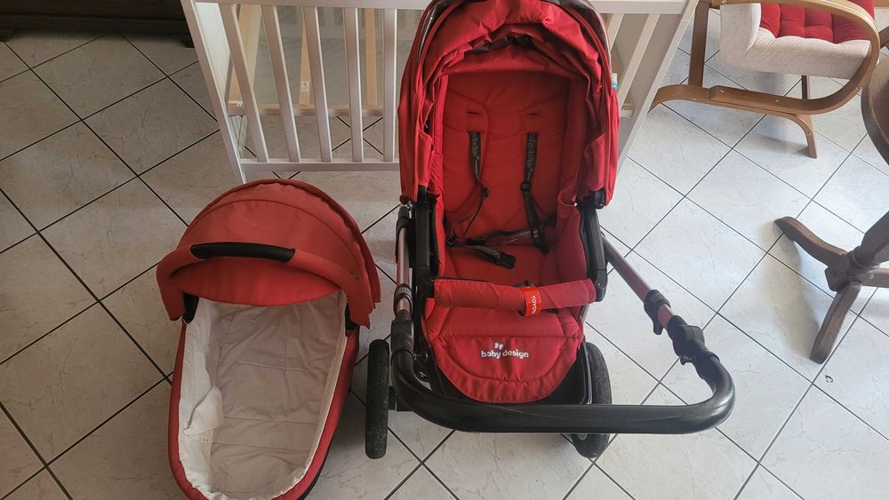 wózek 2 w 1 baby design lupo