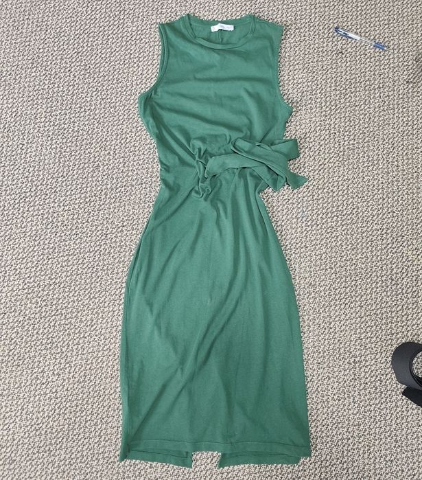 Плаття Mango fertina M L Зелене міді