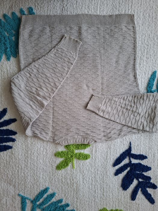 Sweter z bawełny XXL