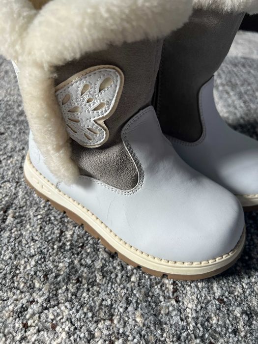 Детские зимние ботинки на меху, зимові дитячі черевики, дитяче взуття