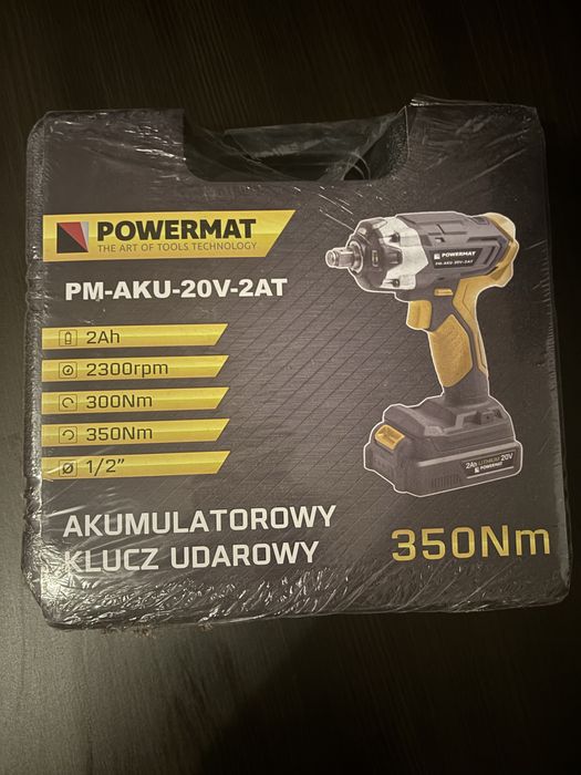 Klucz akumulatorowy udarowy do kół 20V 1/2” 350 Nm