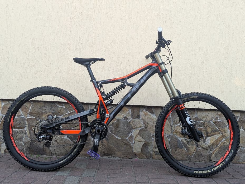 Даунхіл двопідвіс Cube Two15 (Fox 40, Shimano Saint, 26") DH / FR