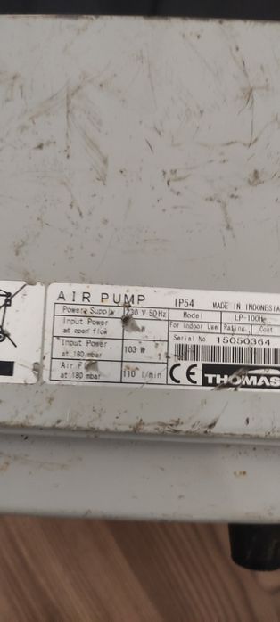 Компрессор для пруда Thomas LP-100H.   аэратор