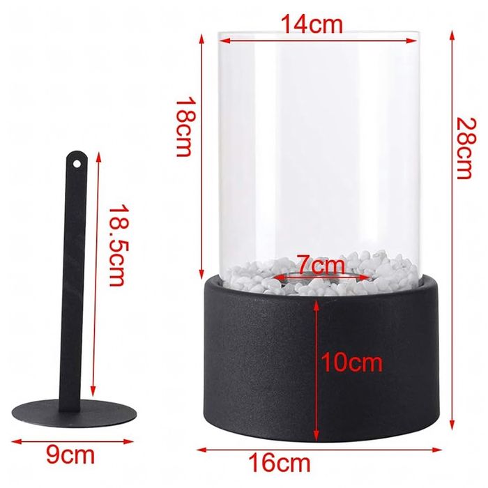 Biokominek Dekoracja