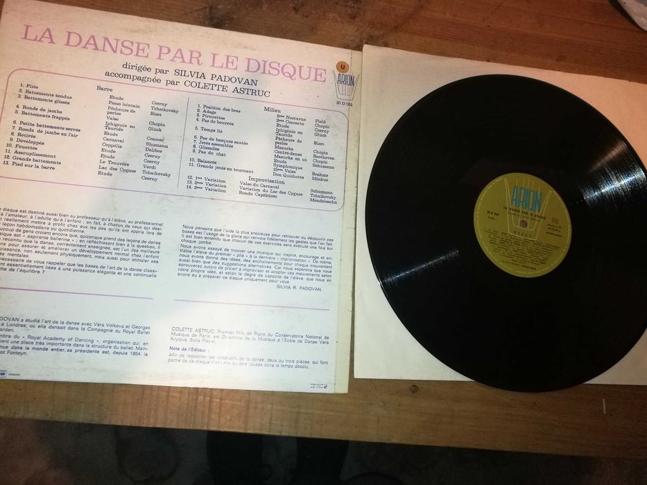 Sylvia Padlovan / Collete Astrue - La Danse Par Le Disque LP